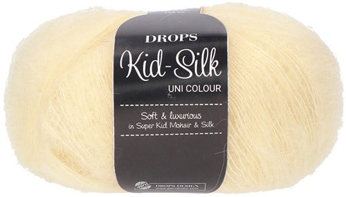 Drops Kid-Silk Uni Colour 052 Limonade