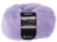 Drops Kid-Silk Uni Colour 055 Lila Nebel