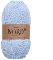 Drops Nord Uni Colour 26 Eisblau