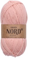 Drops Nord Uni Colour 27 Hell Pfirsich