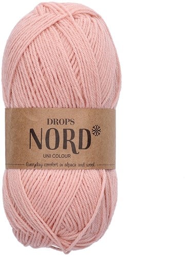 Drops Nord Uni Colour 27 Hell Pfirsich