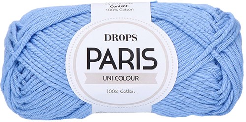 Drops Paris Uni Colour 73 Kornblumenblau