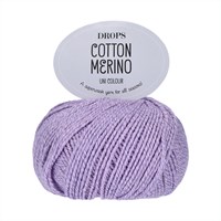 Drops Cotton Merino Uni 31 Zarte Orchidee