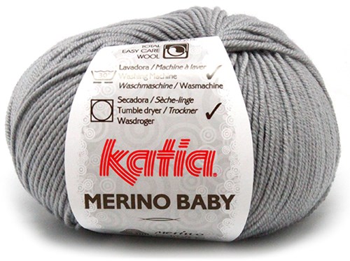 Katia Merino Baby 070 Hellgrau