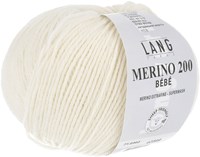 Lang Yarns Merino 200 Bebe 0302 Ecru-2