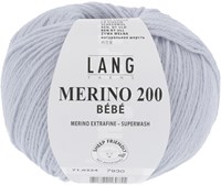 Lang Yarns Merino 200 Bebe 0324 Perlgrau