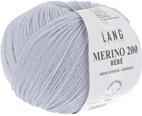 Lang Yarns Merino 200 Bebe 0324 Perlgrau-2