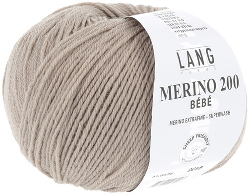 Lang Yarns Merino 200 Bebe 326 Beige-2