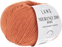Lang Yarns Merino 200 Bebe 0359 Orange-2