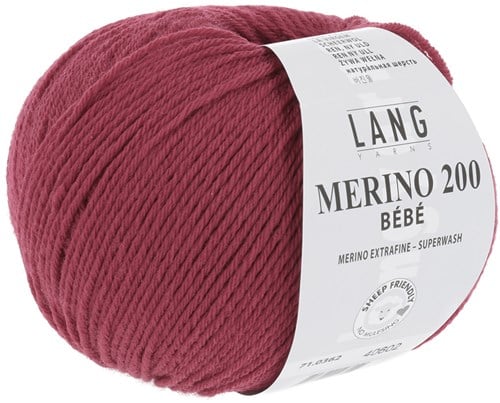 Lang Yarns Merino 200 Bebe 362 Wine Red-2