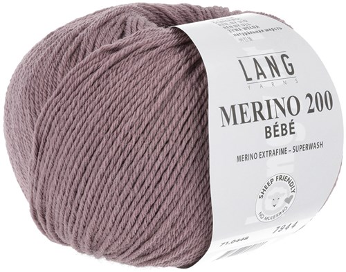 Lang Yarns Merino 200 Bebe 0448 Altrosa-2