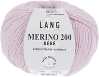 Lang Yarns Merino 200 Bebe 0509 Rosa Hell