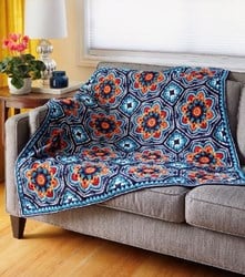 Persian Tiles Janie Crow Decke Häkelpaket