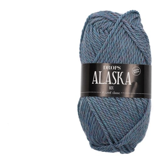 Drops Alaska Mix 072 pfauenblau