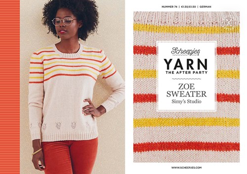 YARN The After Party nr.74 Zoe Sweater Top DE