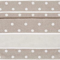 Rico Handtuch zum Besticken 50 x 100 cm 005 Beige/Weiß-2
