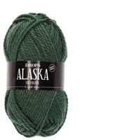 Drops Alaska Uni Colour 074 efeu dunkel