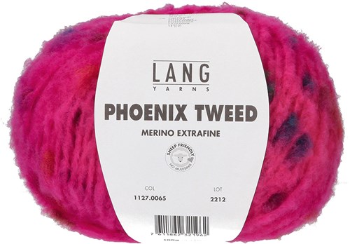 Lang Yarns Phoenix Tweed 065 Rosa
