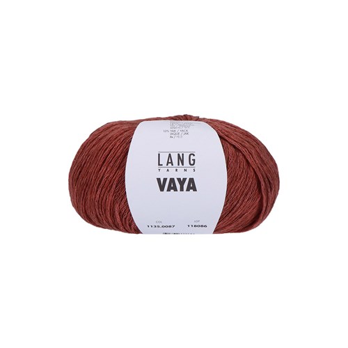 Lang Yarns Vaya 087 Rost