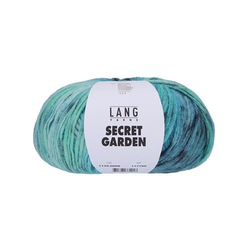 Lang Yarns Secret Garden 008 Türkis/Atlantik