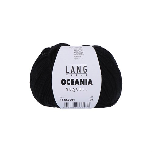 Lang Yarns Oceania 004 Schwarz