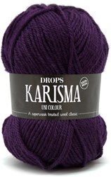 Drops Karisma Uni Colour 076 Dunkel Lila