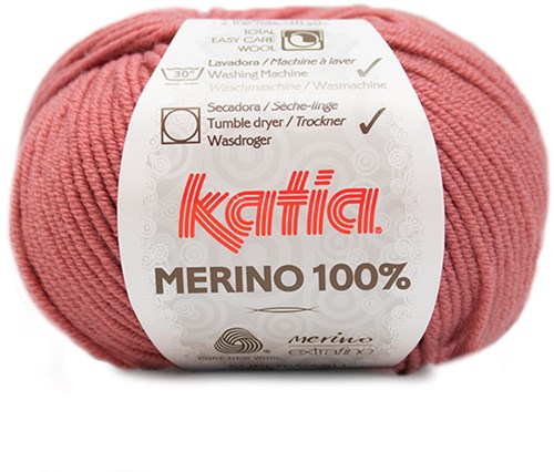 Katia Merino 100% 076 Lachsrosa
