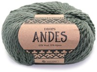 Drops Andes Uni Colour 7810 Moosgrün