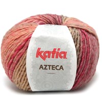 Katia Azteca 7852 Blassrot/Beige/Orange