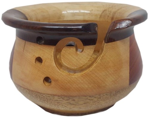 Scheepjes Yarn Bowl multi holz 14,5x10cm