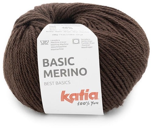 Katia Basic Merino 106 Schokoladenbraun