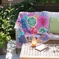 Persian Tiles Fiesta Deken Haakpakket