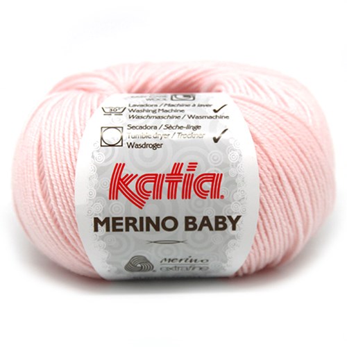 Katia Merino Baby 007 Sehr hellrosé