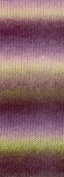 Lana Grossa Meilenweit 100 Color Mix Multi 016 Blassgrün/Altrosa/Violett/Brombeer/Pflaume/Oliv-/Hellgrün/Aubergine-2