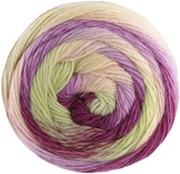 Lana Grossa Meilenweit 100 Color Mix Multi 016 Blassgrün/Altrosa/Violett/Brombeer/Pflaume/Oliv-/Hellgrün/Aubergine