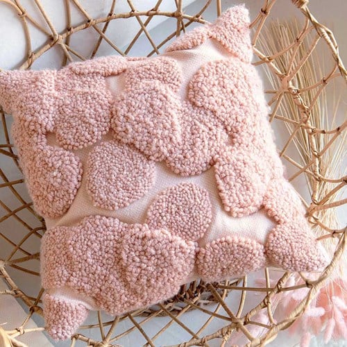 Rico Dot Rosa Kissen Punchpaket