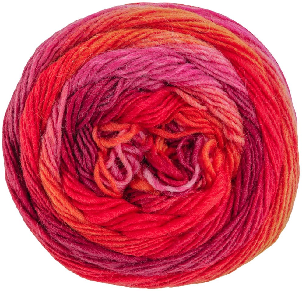 Lana Grossa Meilenweit 100 Color Mix Soft 059 | Wollplatz.de