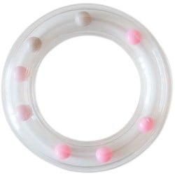 Go Handmade Rasselring Rosa