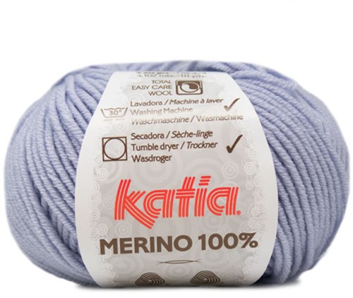 Katia Merino 100% 081 helllilac