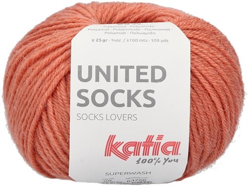 Katia United Socks 029 Salmón