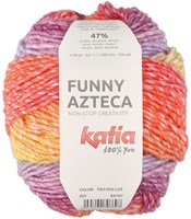 Katia Azteca 201 Orange-Lila