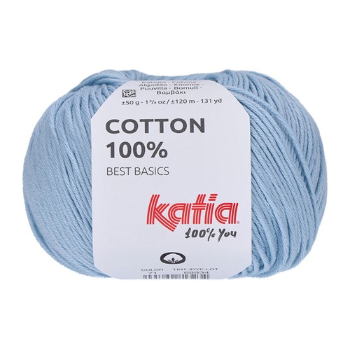 Katia Cotton 100% 071 Hellhimmelblau