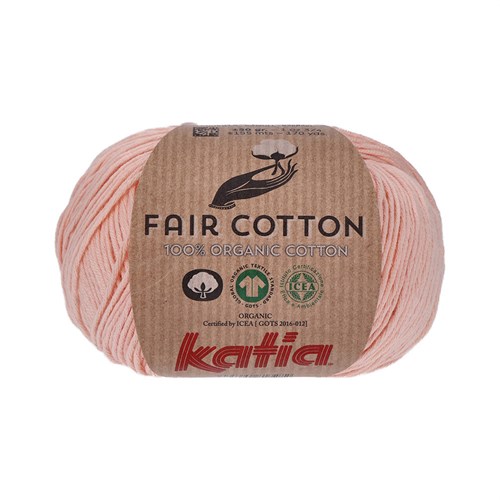 Katia Fair Cotton 055 Helles Lachsrosa