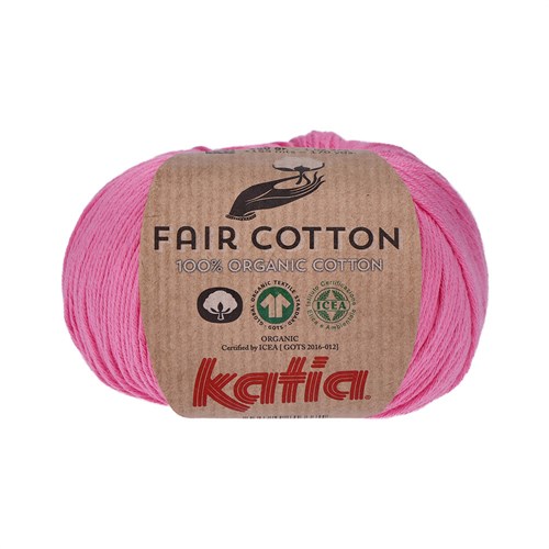 Katia Fair Cotton 057 Mittelrosa