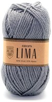 Drops Lima Uni Colour 8465 Mittelgrau
