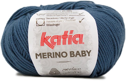 Katia Merino Baby 084 Nachtblau