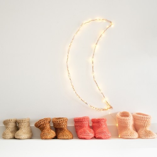 Häkelanleitung Yarn and Colors Oh Baby! Crochet Booties-3