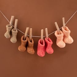 Häkelanleitung Yarn and Colors Oh Baby! Crochet Booties
