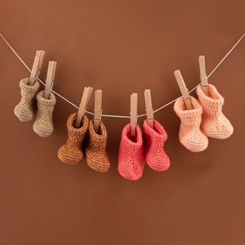Häkelanleitung Yarn and Colors Oh Baby! Crochet Booties
