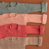 Yarn and Colors Oh Baby! Sweater Strickpaket 041 Coral